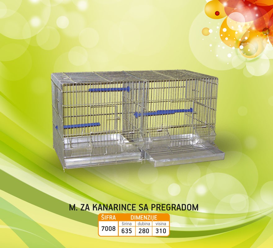 Kavez -Mali sa pregradom- Š:7008