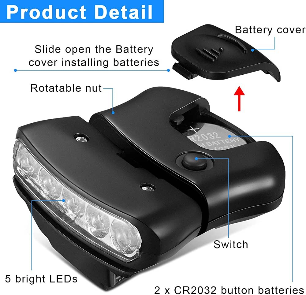 Prenosna vodootporna mini led lampa