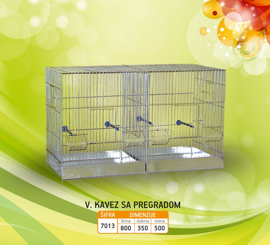 Kavez -Veliki sa pregradom- Š:7013